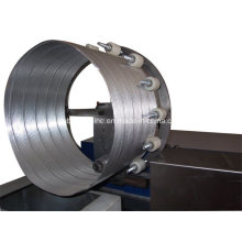 Automatische gewundene flexible Aluminiumfolie-Kanal-Maschine